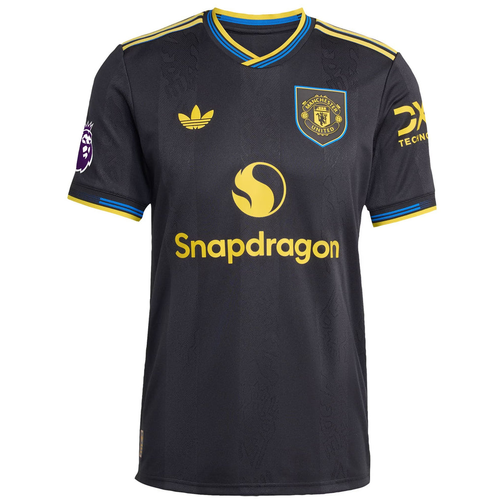 Cristiano Ronaldo Manchester United adidas 2025/26 Third Player Jersey - Black