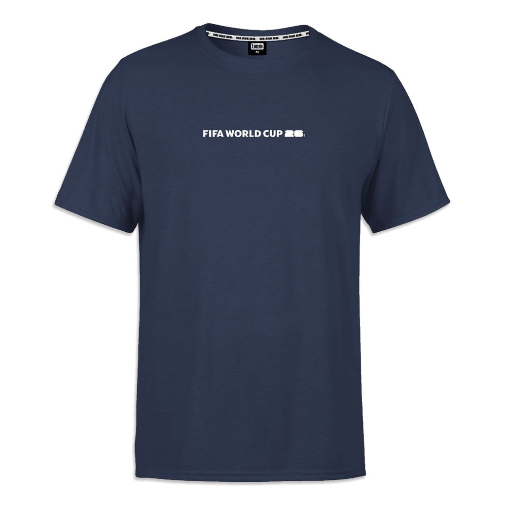 FIFA World Cup 2026™ Vertical Abstract Navy T-Shirt - Unisex